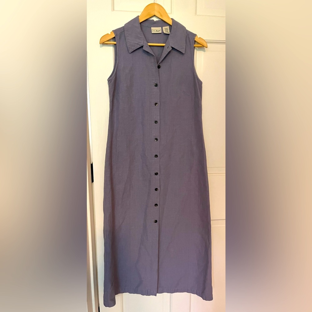 Vintage L.L Bean Women’s Linen/Cotton Dress
